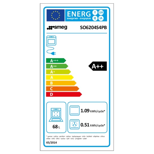 Smeg pećnica SO6204S4PB Musa