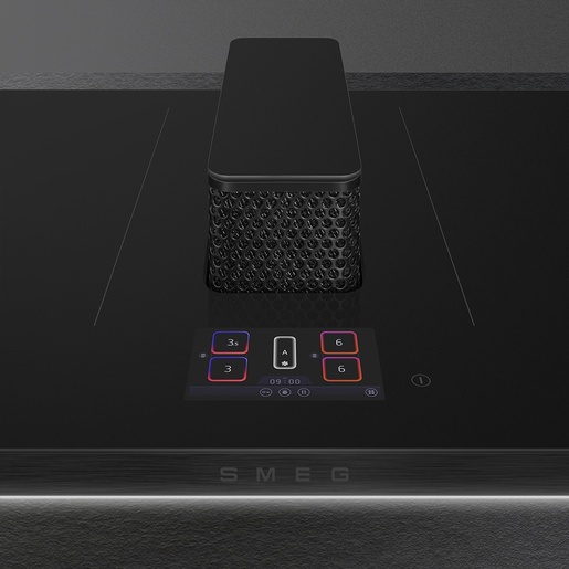Smeg indukcijska ploča s integriranom izvlačnom napom HHSL7845MB Isola