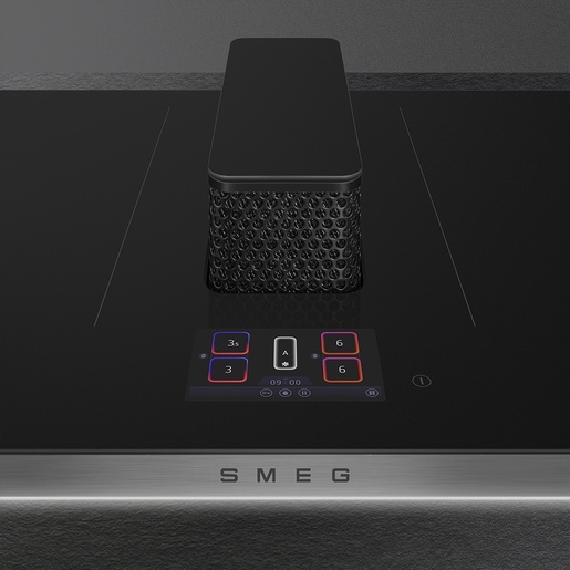 Smeg indukcijska ploča s integriranom izvlačnom napom HHSL7845X Isola