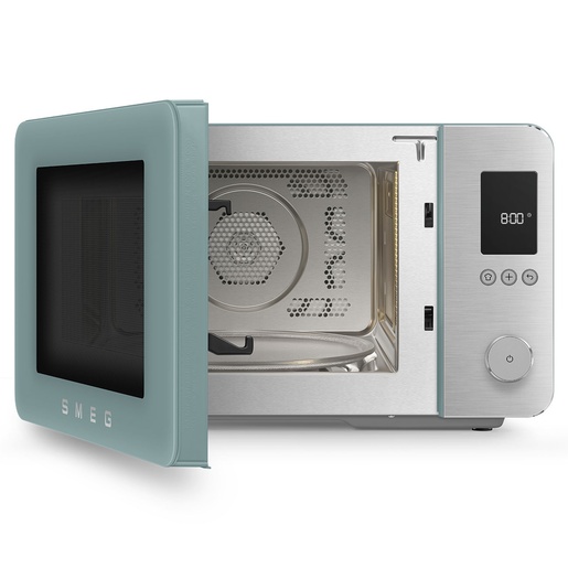 Smeg kombinirana mikrovalna pećnica MOC02EGMEU Collezione, zelena