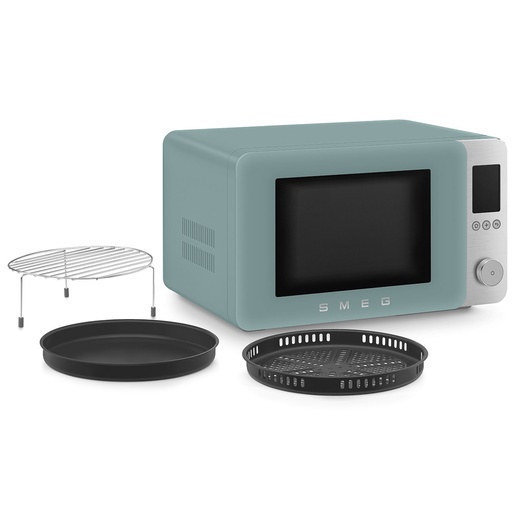 Smeg kombinirana mikrovalna pećnica MOC02EGMEU Collezione, zelena