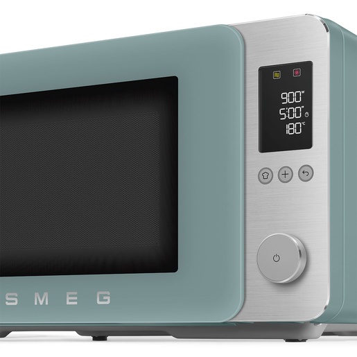 Smeg kombinirana mikrovalna pećnica MOC02EGMEU Collezione, zelena