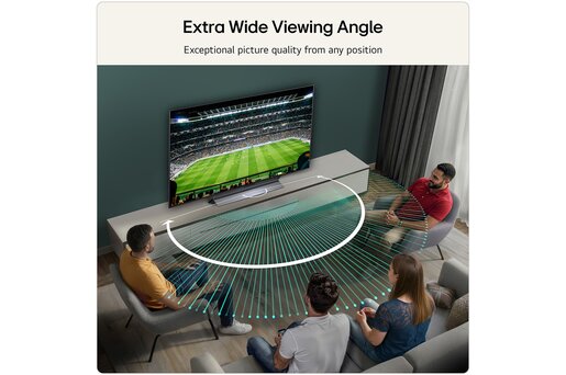 LG 55" OLED evo AI TV OLED55C61LA, 4K UHD, webOS Smart TV, Dolby Vision