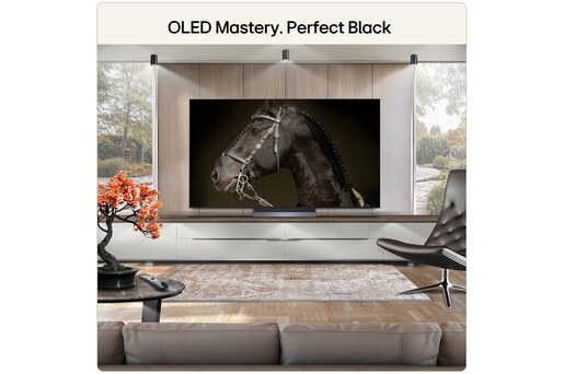 LG 55" OLED evo AI TV OLED55C61LA, 4K UHD, webOS Smart TV, Dolby Vision
