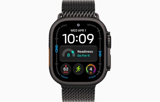 Apple Watch Ultra 4, MJAV4SE/A, GPS + Cellular 49mm M Black Titanium Case with Black Titanium Milanese Loop, pametni sat