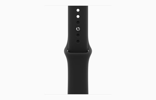 Apple Watch Series 12, MJEC4ET/A,  GPS 42mm M/L Black Aluminium Case with Black Sport Band, pametni sat