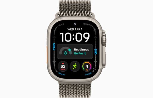 Apple Watch Ultra 4, MJA94QH/A, GPS + Cellular 49mm M Natural Titanium Case with Natural Titanium Milanese Loop, pametni sat