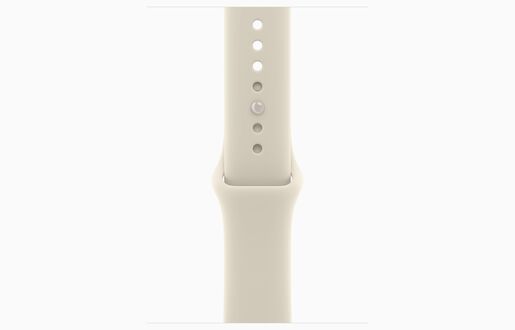 Apple Watch Series 12, MJH14WF/A,  GPS + Cellular 46mm S/M Pearl White Ceramic Case with Sand Sport Band, pametni sat