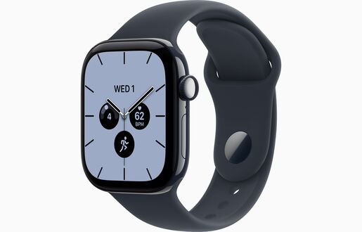 Apple Watch Series 12, MJH04WF/A,  GPS + Cellular 42mm M/L Night Blue Ceramic Case with Navy Blue Sport Band, pametni sat
