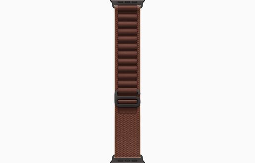 Apple Watch Ultra 4, MJC24PM/A, GPS + Cellular 49mm L Black Titanium Case with Burgundy Alpine Loop, pametni sat