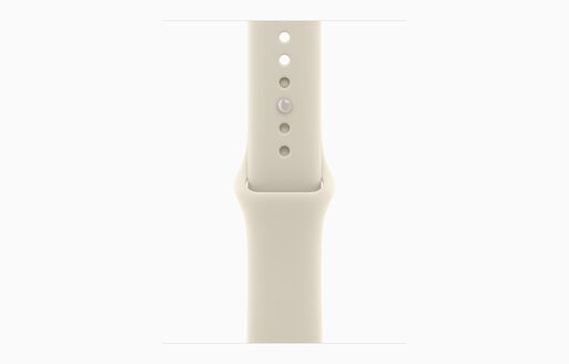 Apple Watch Series 12, MJGW4WF/A,  GPS + Cellular 42mm S/M Pearl White Ceramic Case with Sand Sport Band, pametni sat