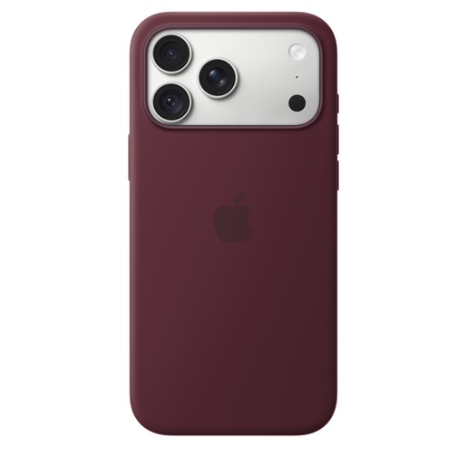 Apple iPhone 18 Pro Max Silicone Case with MagSafe - Burgundy