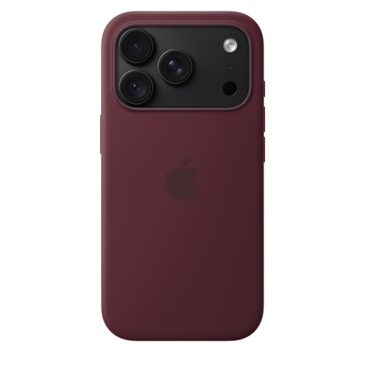 Apple iPhone 18 Pro Silicone Case with MagSafe - Burgundy