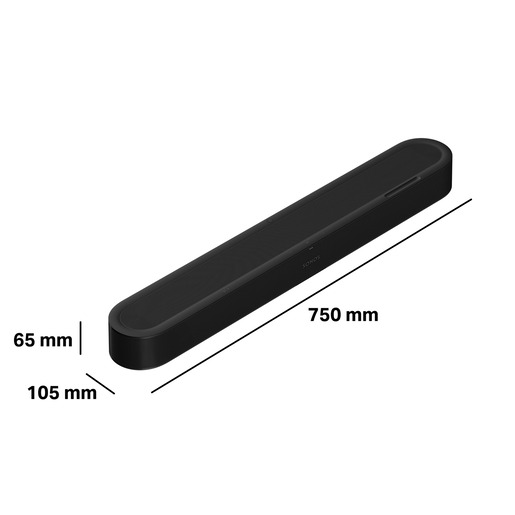 Sonos Beam Ultra, soundbar, crni