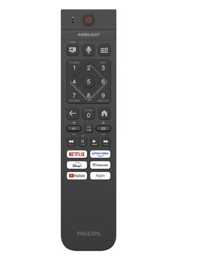 Philips 55" OLED TV 55OLED761/12, 4K UHD, Ambilight, Titan OS Smart TV, P5 AI Picture Engine, Dolby Vision & Dolby Atmos