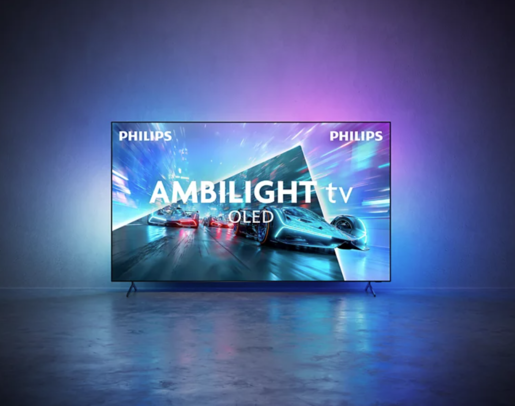 Philips 65" OLED TV 65OLED761/12, 4K UHD, Ambilight, Titan OS Smart TV, P5 AI Picture Engine, Dolby Vision & Dolby Atmos