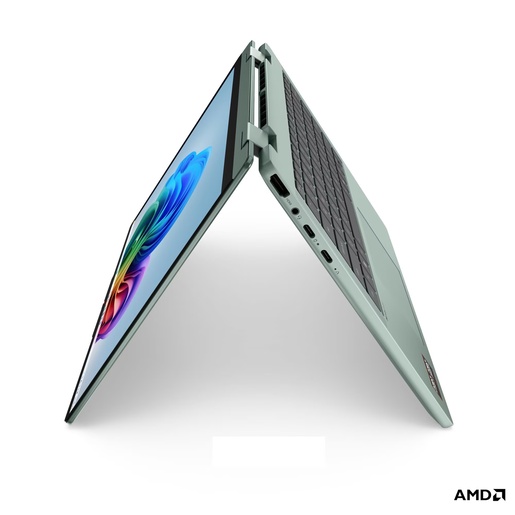 Lenovo IdeaPad 5 2-in-1, 83UJ002ASC, 14" WUXGA OLED Touchscreen, AMD Ryzen 5 230, 16GB RAM, 512GB SSD, AMD Radeon 760M Graphics, FreeDOS, laptop