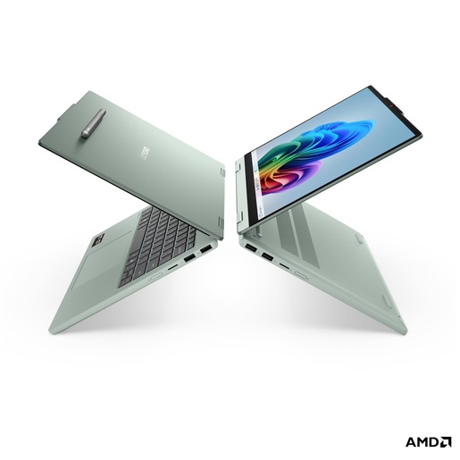 Lenovo IdeaPad 5 2-in-1, 83UJ002ASC, 14" WUXGA OLED Touchscreen, AMD Ryzen 5 230, 16GB RAM, 512GB SSD, AMD Radeon 760M Graphics, FreeDOS, laptop