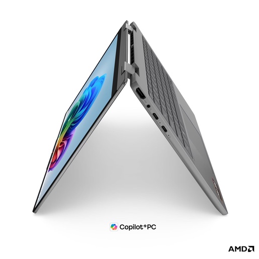 Lenovo IdeaPad 5 2-in-1, 83UH0055SC, 14" WUXGA OLED Touchscreen, AMD Ryzen AI 7 445, 16GB RAM, 512GB SSD, AMD Radeon 840M Graphics, FreeDOS, laptop