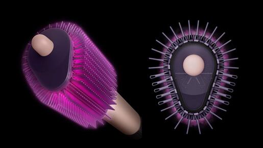 Dyson četka za oblikovanje kose Airsmooth Ceramic Pink/Rose Gold