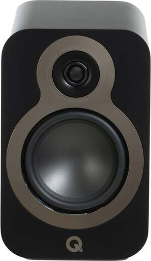 Q Acoustics 3020c bookshelf zvučnici, Satin Black, par
