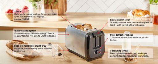 Tefal toster Subito TT5S1DE0