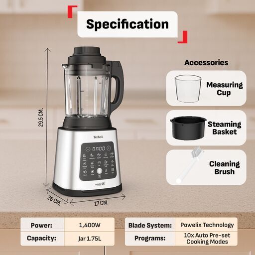 Tefal sokovnik Juice N’Clean ZC420E38