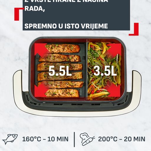 Tefal friteza Ever Fry Dual Flex EY9278E0
