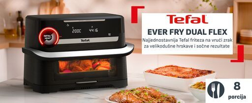 Tefal friteza Ever Fry Dual Flex EY9278E0