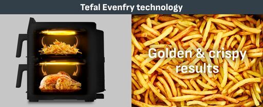 Tefal friteza Easy Fry Crispy Stack EY7568E0