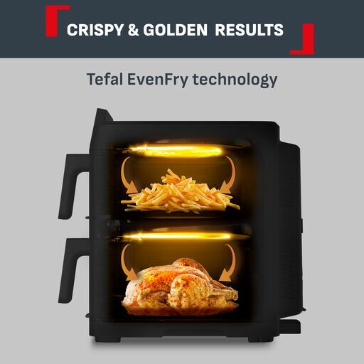 Tefal friteza Easy Fry Crispy Stack EY7568E0