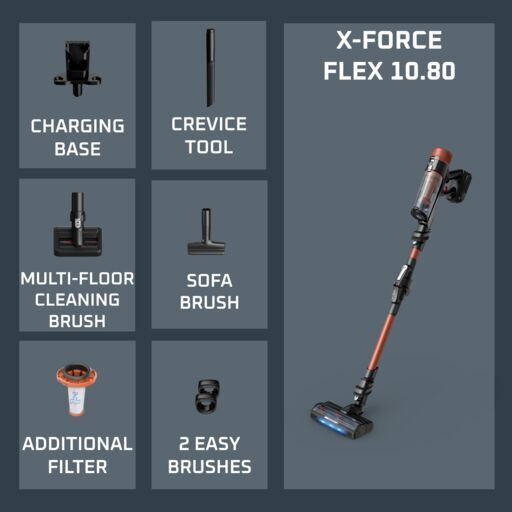Rowenta štapni usisavač X-Force Flex 10.80 Animal RH7A73E0