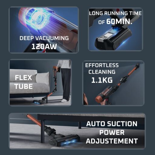 Rowenta štapni usisavač X-Force Flex 10.80 Animal RH7A73E0