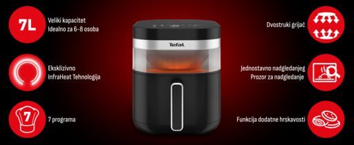 Tefal friteza Easy Fry Infrared EY8328E0