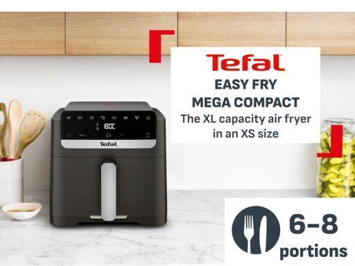 Tefal friteza Easy Fry Mega Compact EY8618E0