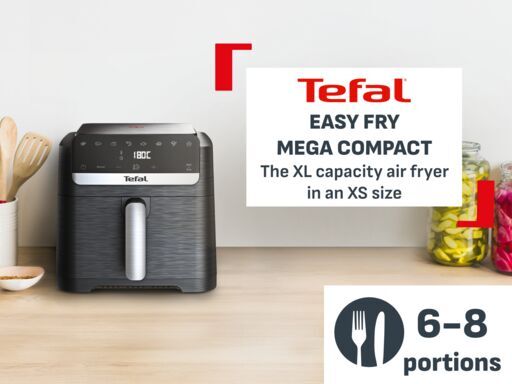 Tefal friteza Easy Fry Mega Compact EY8618E0
