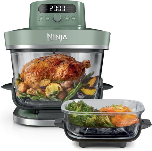 Ninja friteza Crispi PRO 5-u-1 Moss Green AS090EUGN
