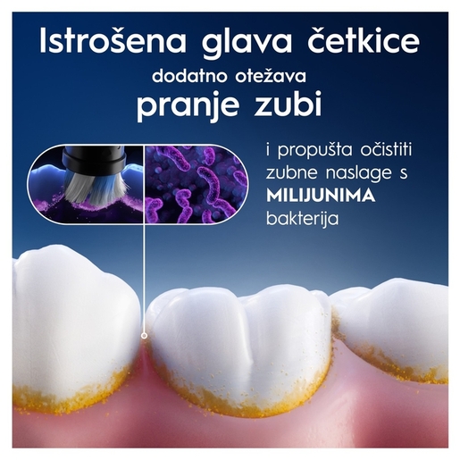 Oral-B zamjenske glave iO Radiant White (Black), 6 kom