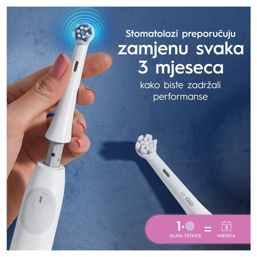 Oral-B zamjenske glave iO Gentle Care White, 6 kom