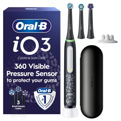 Oral-B električna četkica iO3 Leopard + putna torbica