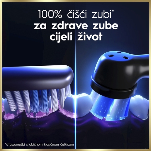 Oral-B električna četkica iO9 Gold + putna torbica