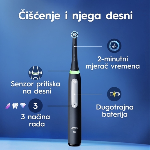 Oral-B elektična četkica iO3 Gift Pack + putna torbica