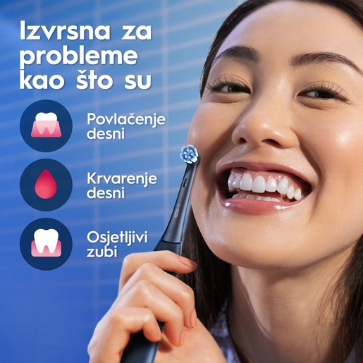 Oral-B elektična četkica iO3 Gift Pack + putna torbica