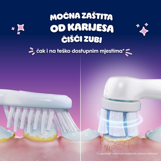 Oral-B elektična četkica iO Kids Angel + putna torbica