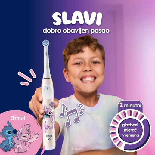 Oral-B elektična četkica iO Kids Angel + putna torbica