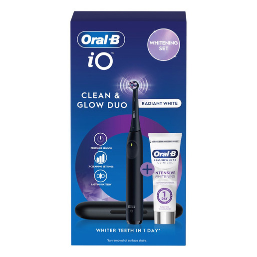 Oral-B električna četkica iO2 Pro-White Clinical Intensive Whitening Pack