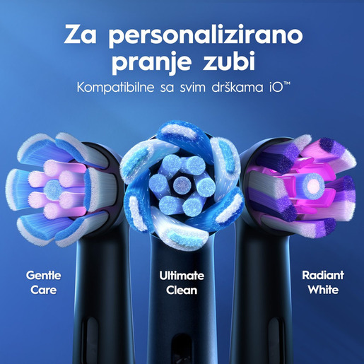 Oral-B električna četkica iO2 Pro-White Clinical Intensive Whitening Pack