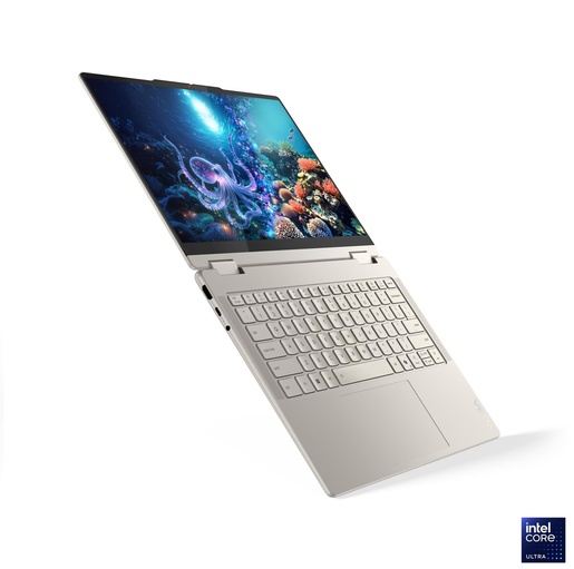 Lenovo Yoga 7 2-in-1, 83JQ00HBSC, 14" WUXGA OLED Touchscreen, Intel Core Ultra 7 256V, 16GB RAM, 512GB SSD, Intel Arc 140V Graphics, FreeDOS, laptop