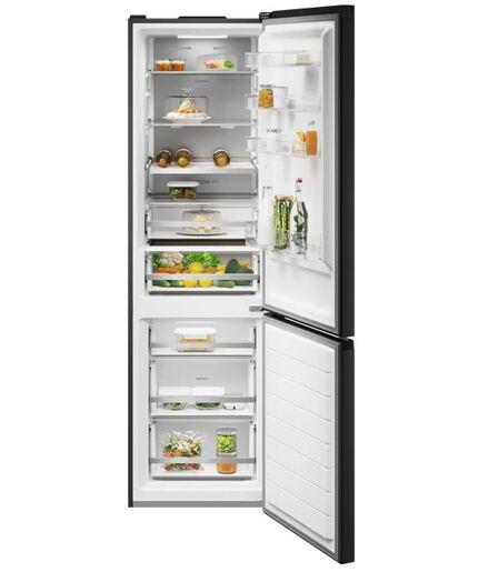 Electrolux hladnjak TNL6HC37K2, zapremnina 377 l, Multiflow ravnomjerno hlađenje, crna inox izvedba