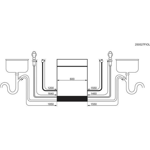 Electrolux perilica posuđa E87LB200S
